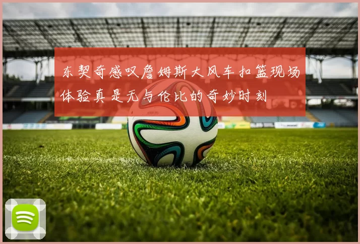 东契奇感叹詹姆斯大风车扣篮现场体验真是无与伦比的奇妙时刻