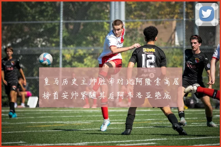 皇马历史主帅胜率对比阿隆索高居榜首安帅紧随其后阿韦洛亚垫底
